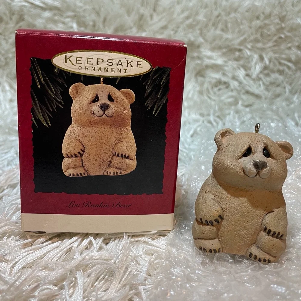 Hallmark Keepsake Ornament Vintage 1995 Lou Rankin Bear